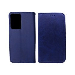 Capa de Couro com Bolso Interno para Samsung Galaxy Note 20 Ultra Azul Capa de Couro com Bolso Interno para Samsung Galaxy Note 20 Ultra Azul